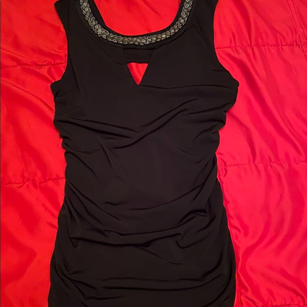 Classy Black Dress Top